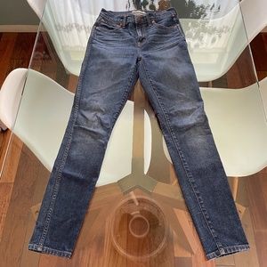 Madewell 9" High-Rise Skinny Jeans Size 25